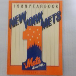 1989 New York Mets Yearbook Revised Edition